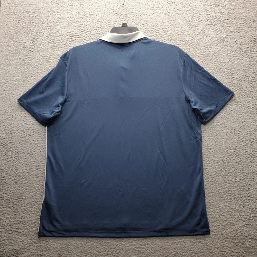 Adidas Golf Performance Polo Shirt Mens XL Multi Stretch Short‎ Sleeve Popover